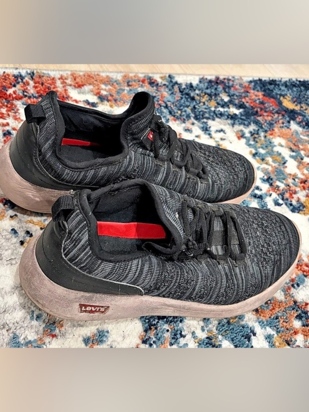Levi’s Men's Black Athletic Sneakers